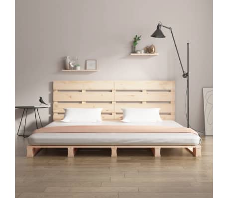 vidaXL Estructura de cama madera maciza de pino King Size 150x200 cm