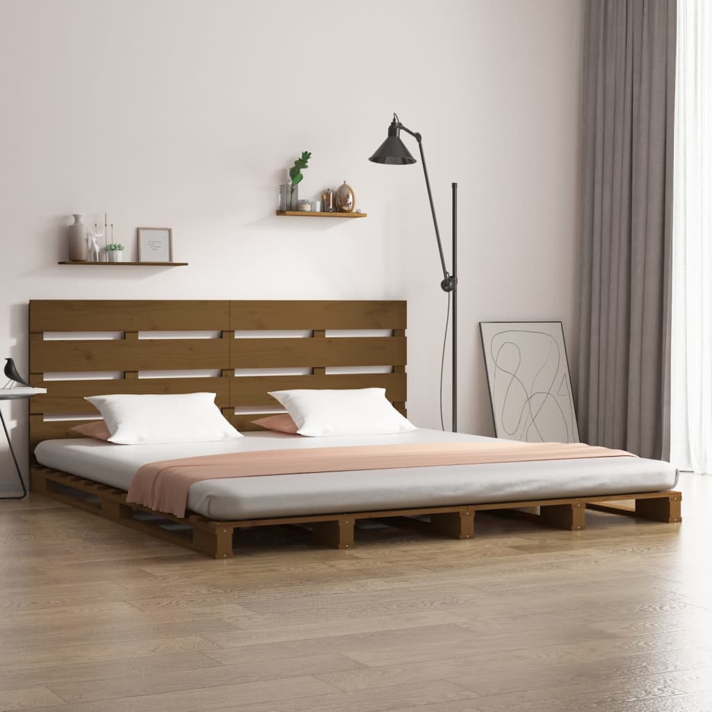 vidaXL Rám postele medově hnědý 160 x 200 cm masivní borovice