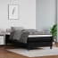  vidaXL fekete műbőr zsebrugós ágymatrac 80 x 200 x 20 cm termék 2. képe