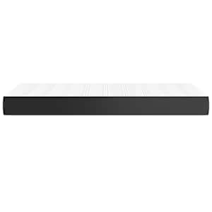 Taštičková matrace střední tvrdost černá 90 x 200 x 20 cm umělá kůže - obrázek 4