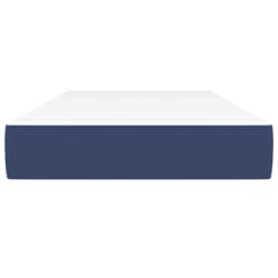vidaXL Matelas &agrave; ressorts ensach&eacute;s Moyen 100 x 200 cm Bleu