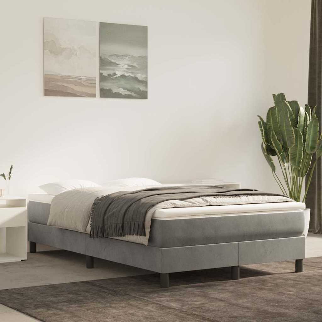 Matelas ressort 120x200 cm vidaxl accueil moelleux soutien ferme epaisseur 20 cm Non specifie zones oreiller(s)