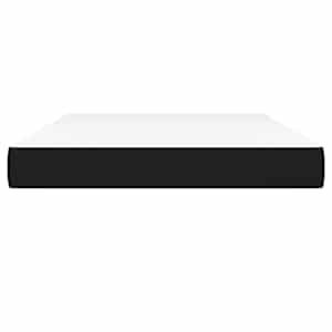 vidaXL Matelas de lit &agrave; ressorts ensach&eacute;s fermet&eacute; moyenne Noir 140x190x20 cm Tissu