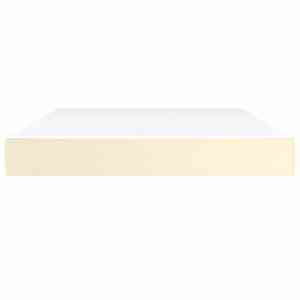 vidaXL H&oacute;lfu&eth; Springd&yacute;na Rj&oacute;mahv&iacute;tur 140x190x20 cm Gervile&eth;ur