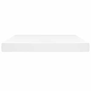 vidaXL Matelas de lit &agrave; ressorts ensach&eacute;s fermet&eacute; moyenne Blanc 160x200x20 cm