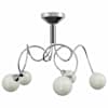 vidaXL laelamp &uuml;mmarguste lambivarjudega 5 G9 LED-pirnile