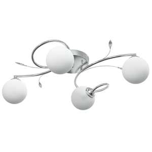 Stropní svítidlo s kulatými drátěnými stínidly pro 4 LED G9 - obrázek 4