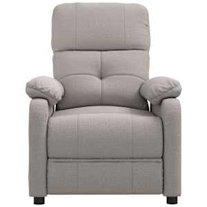 Polohovací křeslo taupe textil - obrázek 3