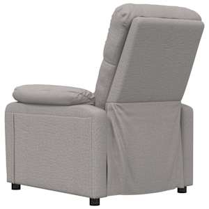 Polohovací křeslo taupe textil - obrázek 5