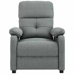 vidaXL Massagesessel Dunkelgrau Stoff