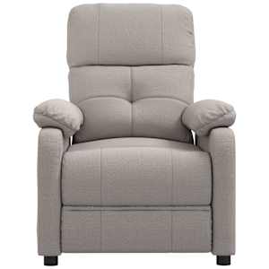 Masážní křeslo taupe textil - obrázek 3