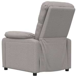 Masážní křeslo taupe textil - obrázek 5