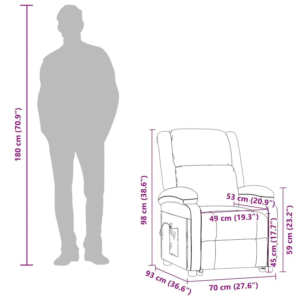 masāžas krēsls, gaiši pelēks audums