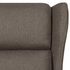 Masážní křeslo hnědé textil - obrázek 7