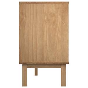 Zásuvková komoda OTTA hnědá a šedá 111x43x73,5 cm borové dřevo - obrázek 5