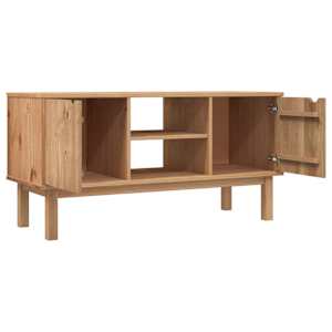 TV skříňka OTTA 113,5 x 43 x 57 cm masivní borové dřevo - obrázek 4