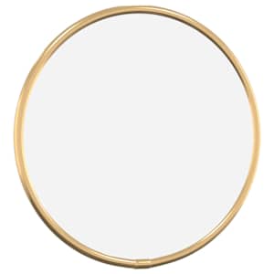 Nástěnné zrcadlo zlaté Ø 20 cm kulaté - obrázek 3