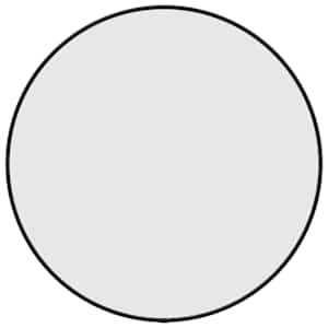 Nástěnné zrcadlo černé Ø 50 cm kulaté - obrázek 2