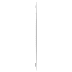 Nástěnné zrcadlo černé Ø 60 cm kulaté - obrázek 4