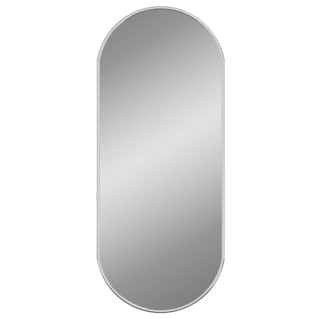Wandspiegel Silbern 60x25 cm Oval | Stepinfit.de
