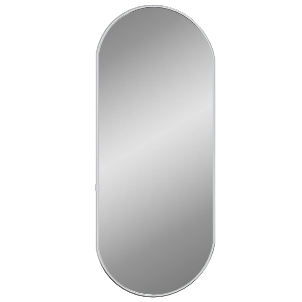Wandspiegel Silbern 60x25 cm Oval | Stepinfit.de