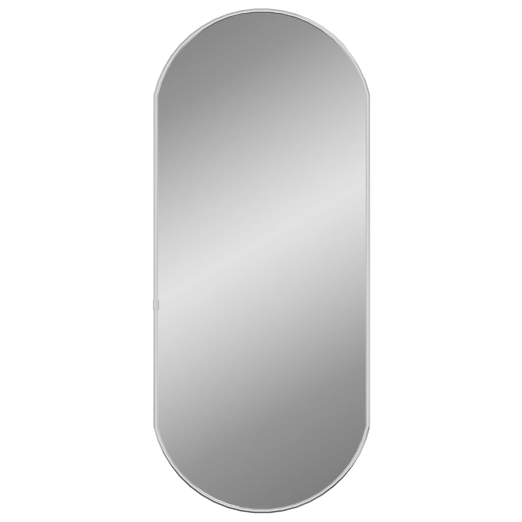 Wandspiegel Silbern 70x30 cm Oval | Stepinfit.de
