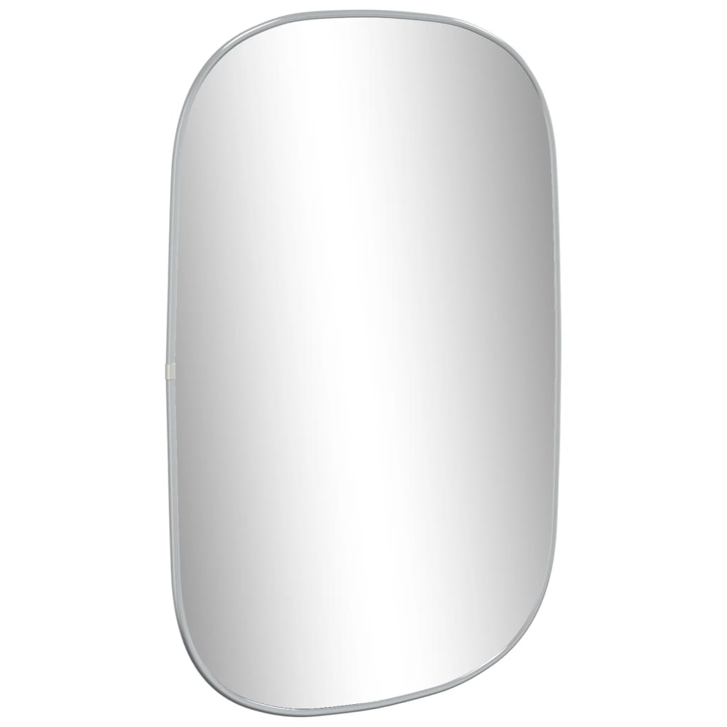 vidaXL Wandspiegel 70x45 cm zilverkleurig