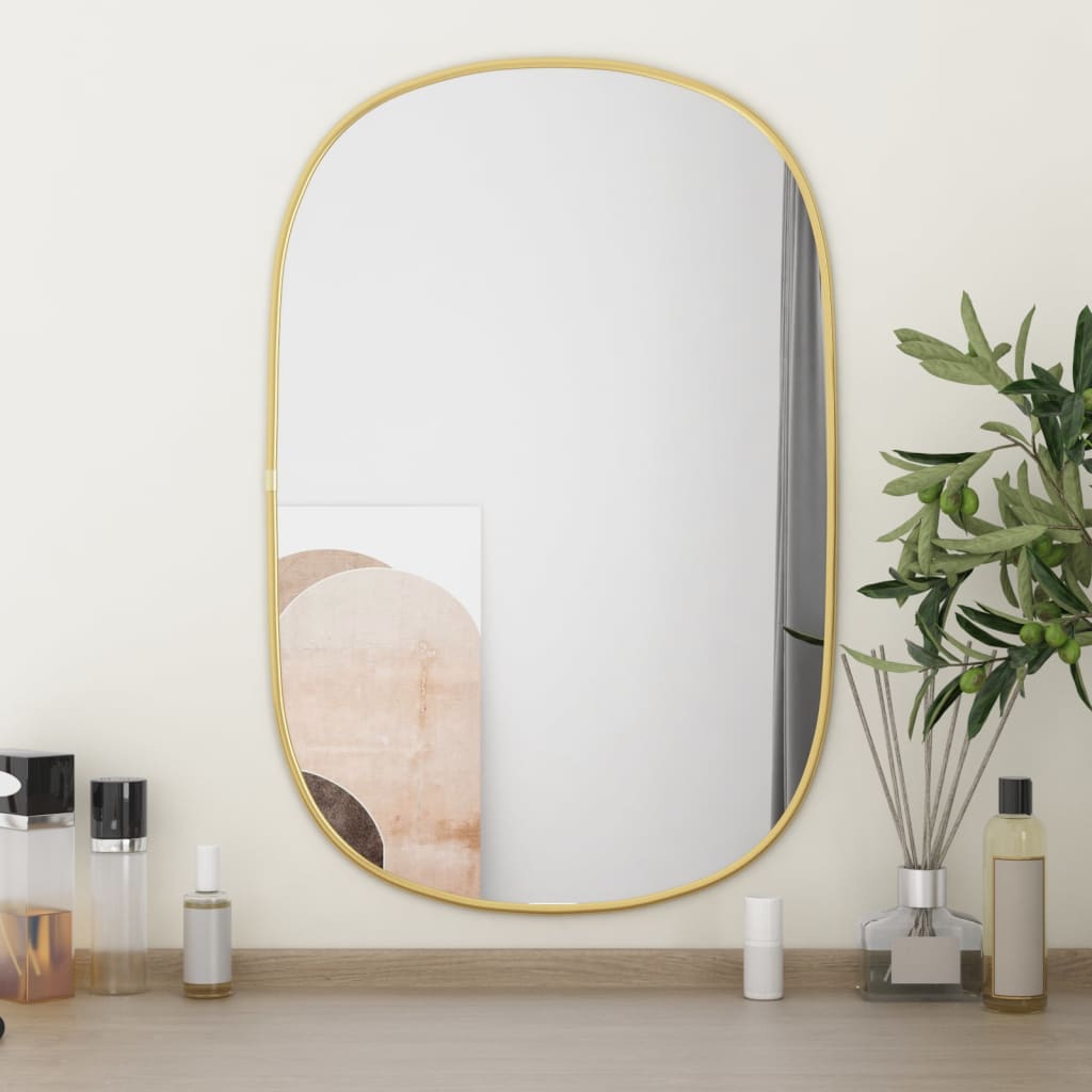 Wandspiegel Golden 60x40 cm | Stepinfit.de