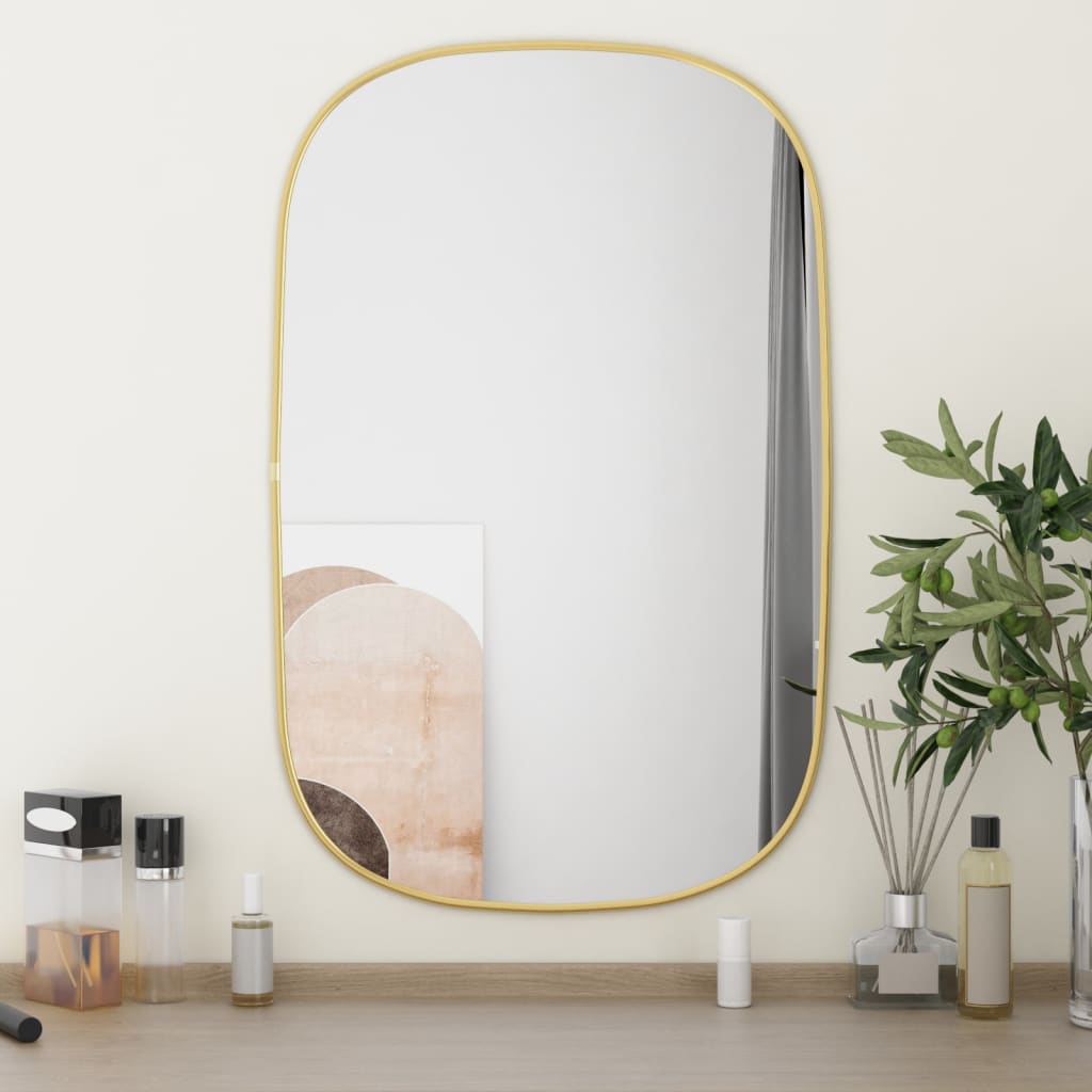 Wandspiegel Golden 70x45 cm | Stepinfit.de