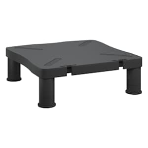 vidaXL monitorialus, must, 33,5 x 34 x 10,5 cm