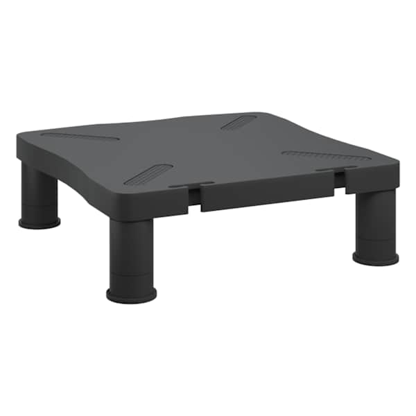 vidaXL monitorialus, must, 33,5 x 34 x 10,5 cm