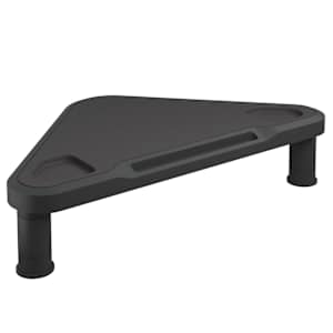 Rohový stojan na monitor černý 49 x 28 x 10,5 cm - obrázek 2