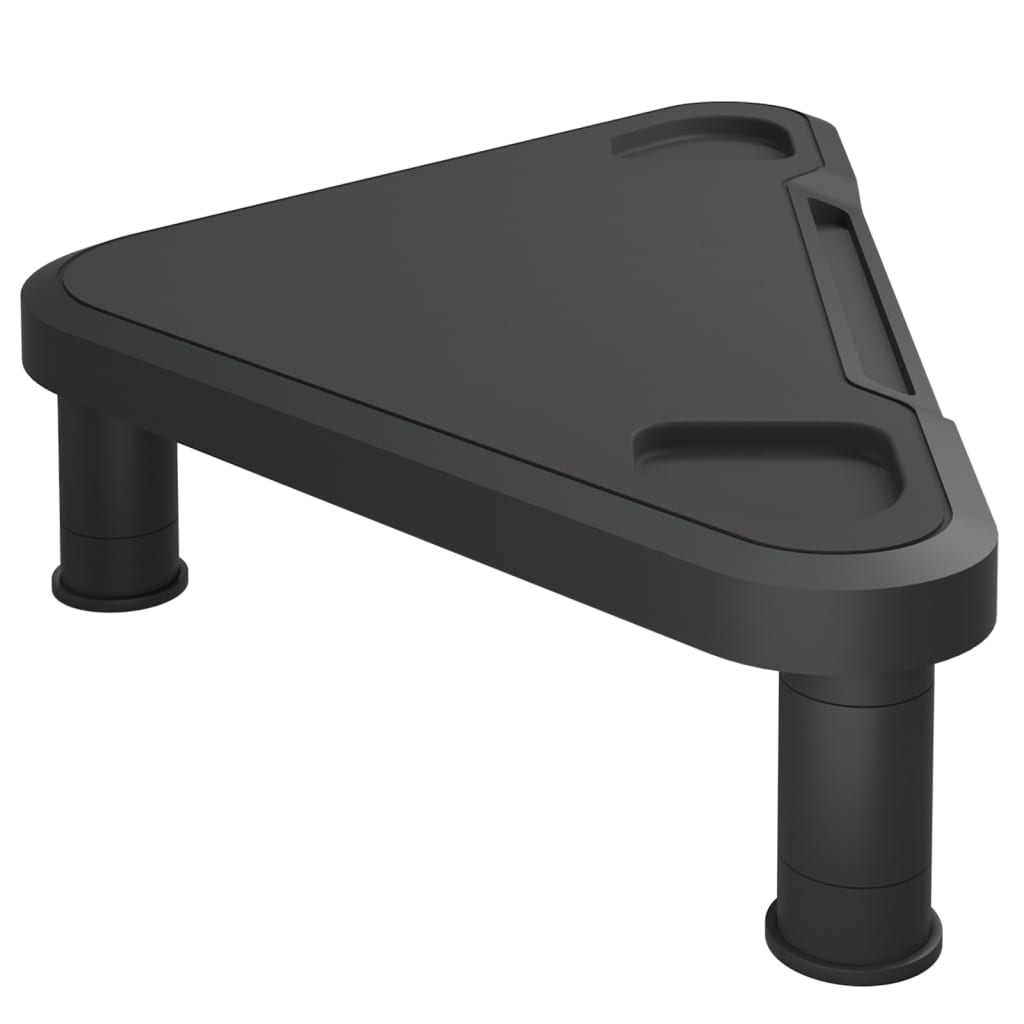 Eck-Monitorständer Schwarz 49x28x10,5 cm | Stepinfit.de