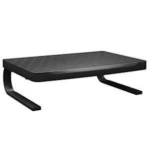 vidaXL monitorialus, must, 37 x 28 x 11,5 cm