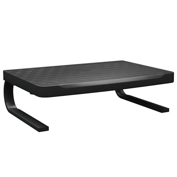vidaXL monitorialus, must, 37 x 28 x 11,5 cm