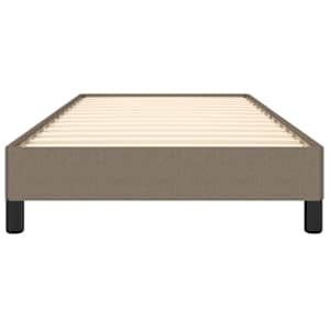Rám postele bez matrací taupe 90x190 cm textil - obrázek 5