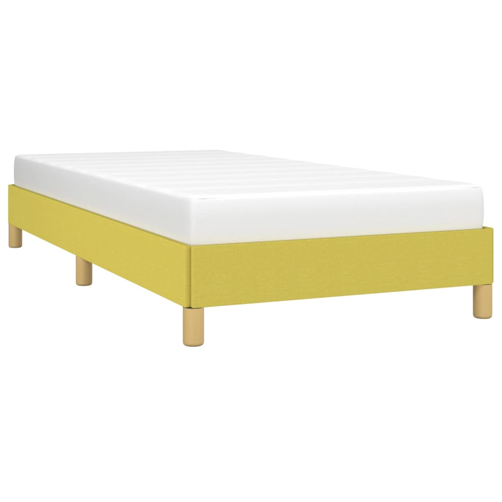 vidaXL Bedframe stof groen 80x200 cm afbeelding