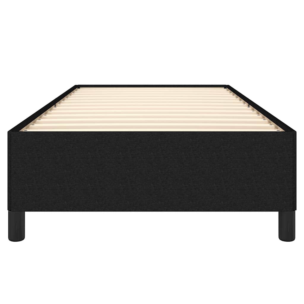 vidaXL Bedframe zonder matras 80x200 cm stof zwart, foto 4