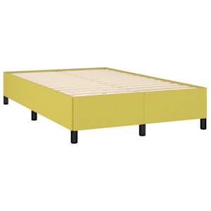 vidaXL Lovos rėmas be čiužinio, žalios spalvos, 120x200cm, audinys