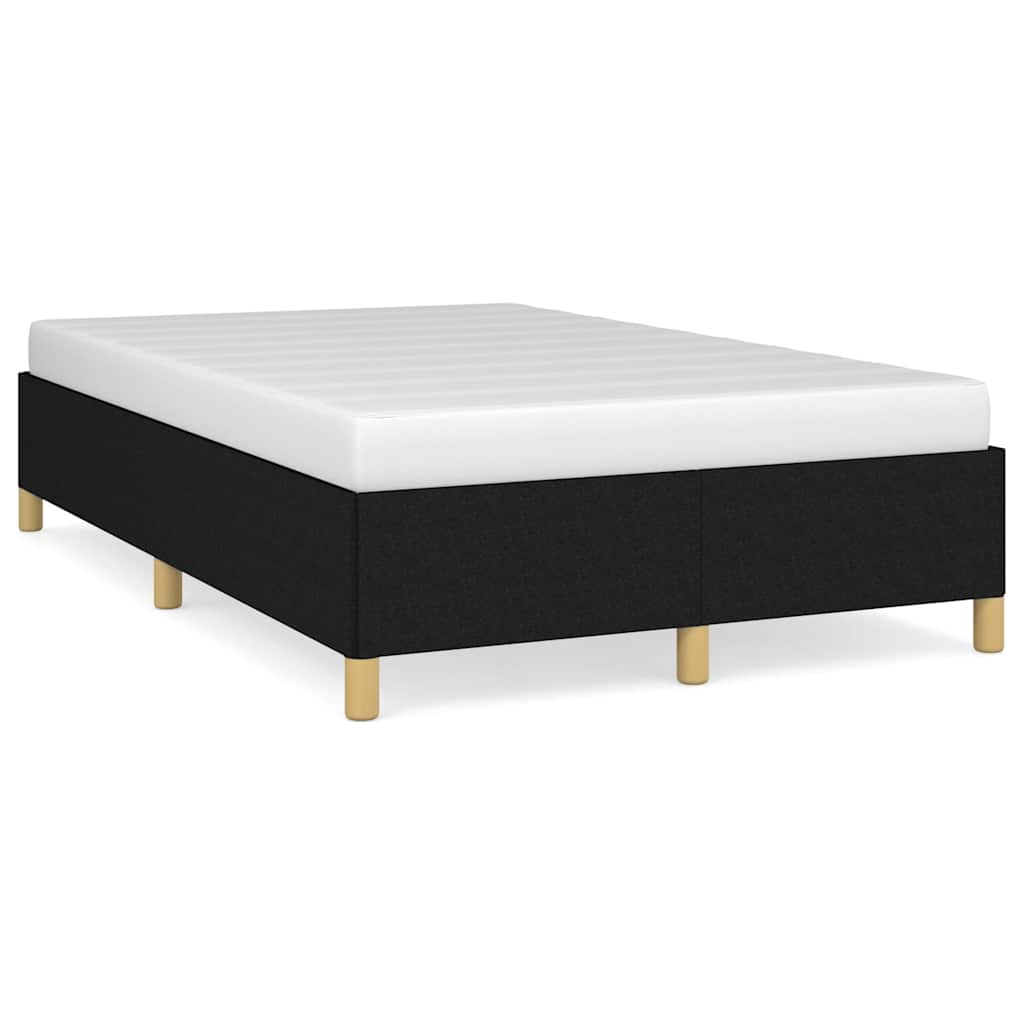 vidaXL Bedframe zonder matras 120x200 cm stof zwart, foto 3