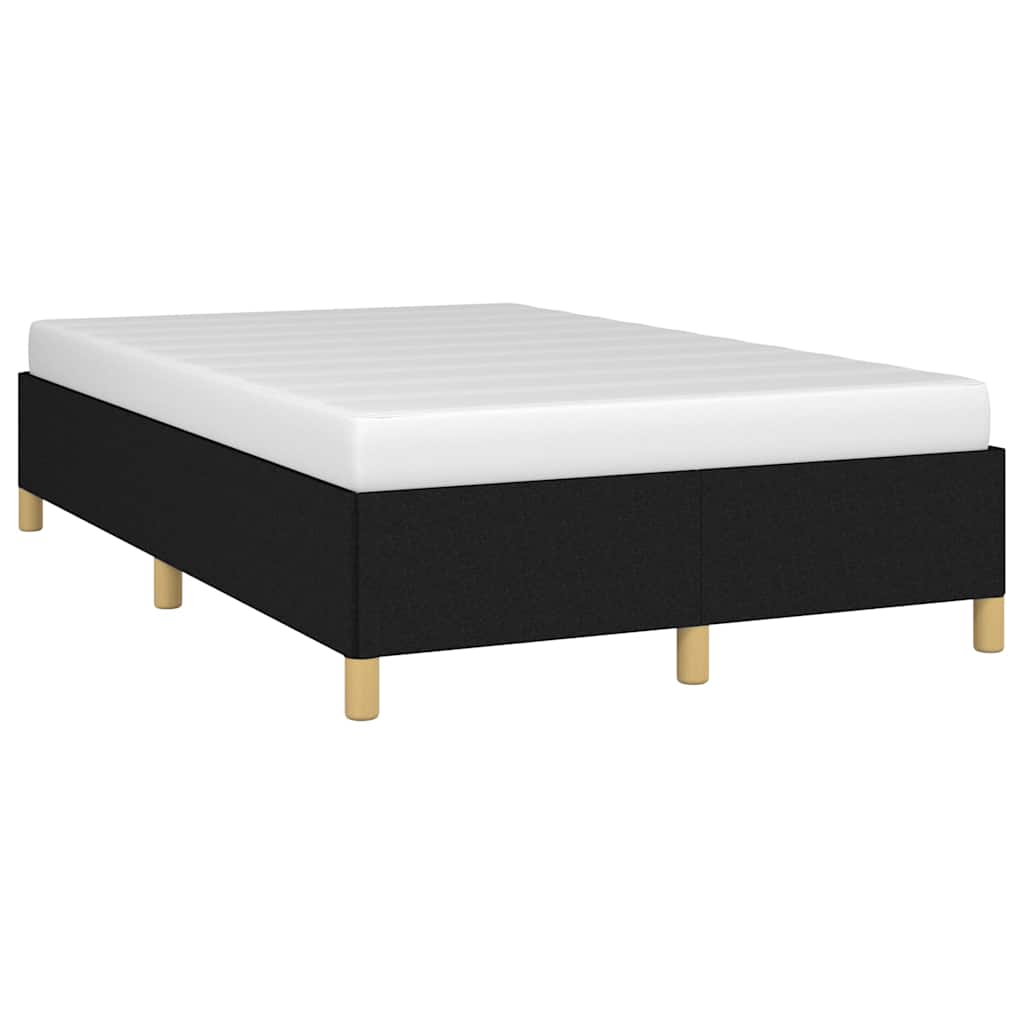vidaXL Bedframe zonder matras 120x200 cm stof zwart, foto 2