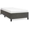 vidaXL Voodiraam ilma Madratsita helehall, 90x190 cm samet