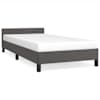 vidaXL voodiraam peatsiga ilma madratsita Hall 90x200 cm