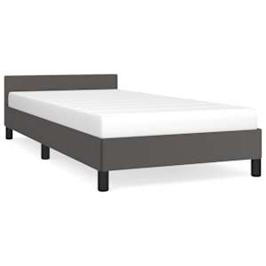 vidaXL voodiraam peatsiga ilma madratsita Hall 90x200 cm