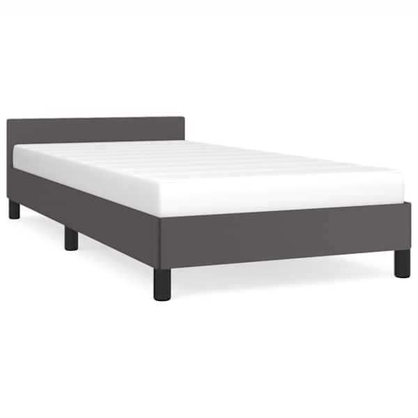 vidaXL voodiraam peatsiga ilma madratsita Hall 100x200 cm