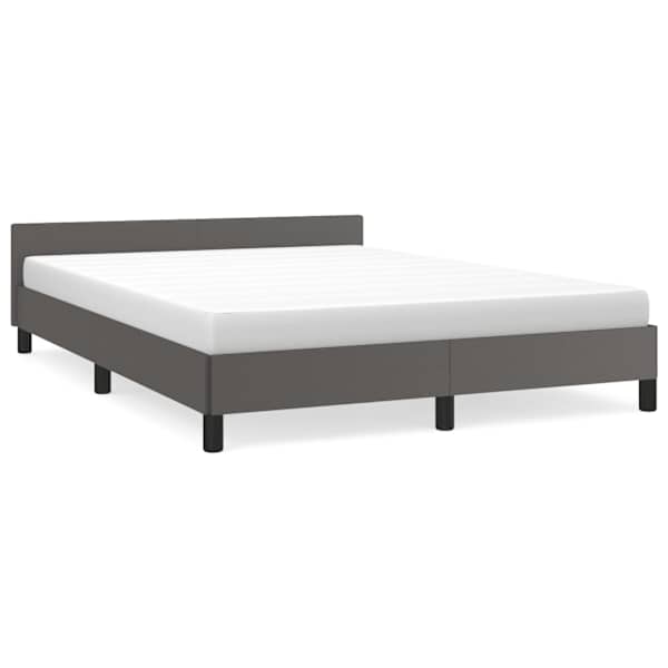 vidaXL voodiraam peatsiga ilma madratsita Hall 140x190 cm