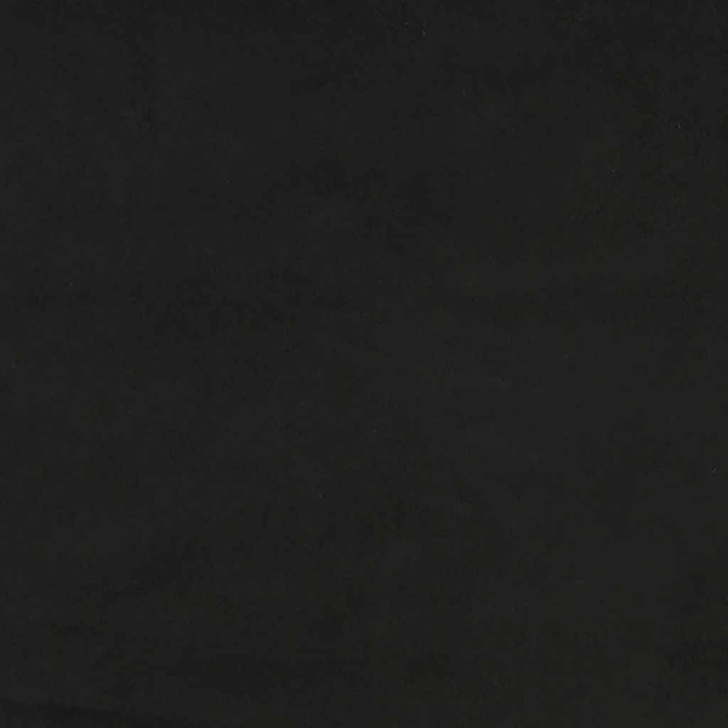 Sengeramme uten madrass svart 180x200cm Super King fløyel - Bilde 6