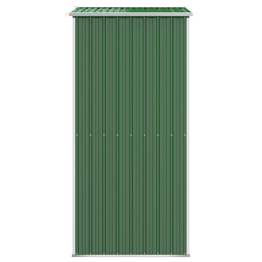  Záhradná kôlňa zelená 192x108x223 cm pozinkovaná oceľ