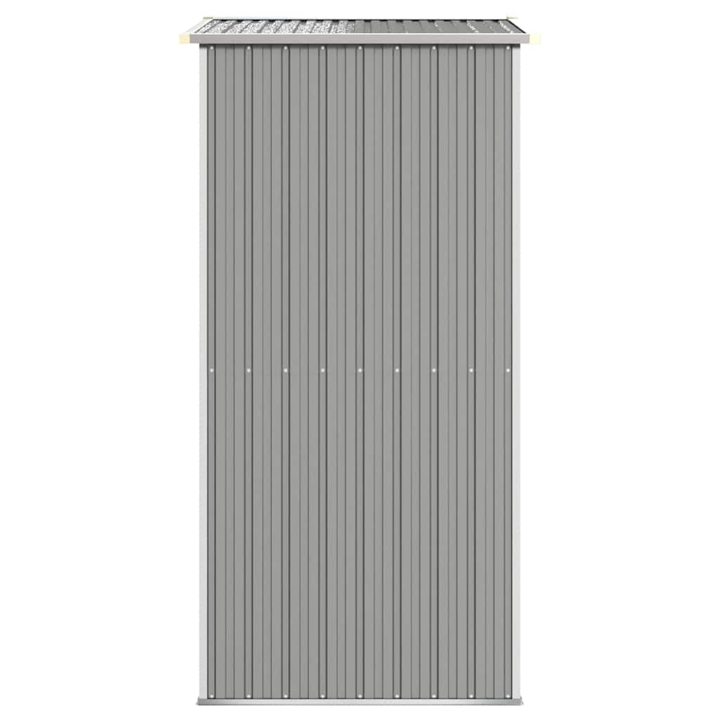 Spacious Galvanized Steel Garden Shed with Lockable Door vidaXL - Picture 39 of 40