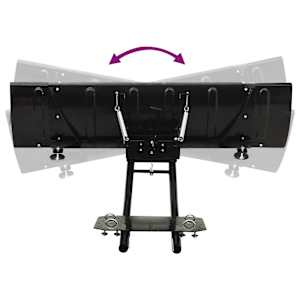 Sněhová radlice pro ATV 150 x 38 cm černá - obrázek 8